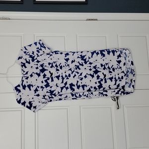 Hm Midi Flowery dress size 10